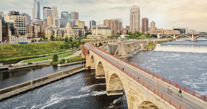 United Airlines Minneapolis office in USA