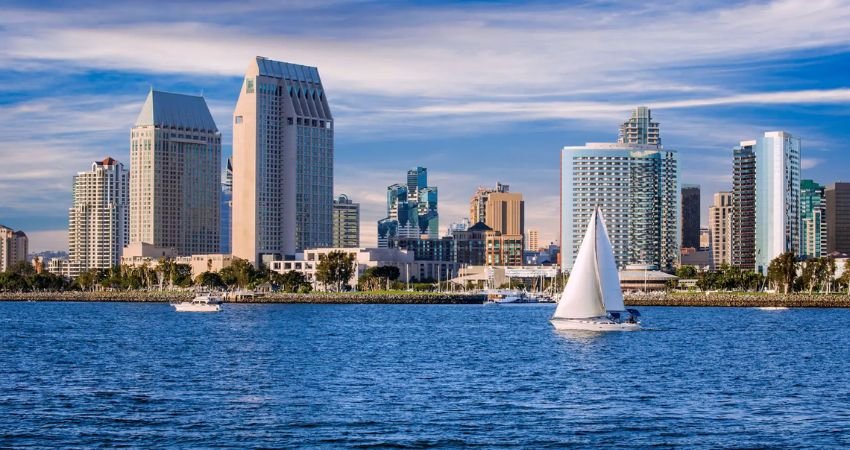 United Airlines San Diego office in USA