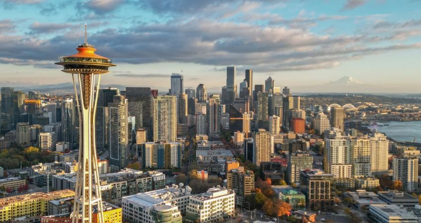 United Airlines Seattle office in USA