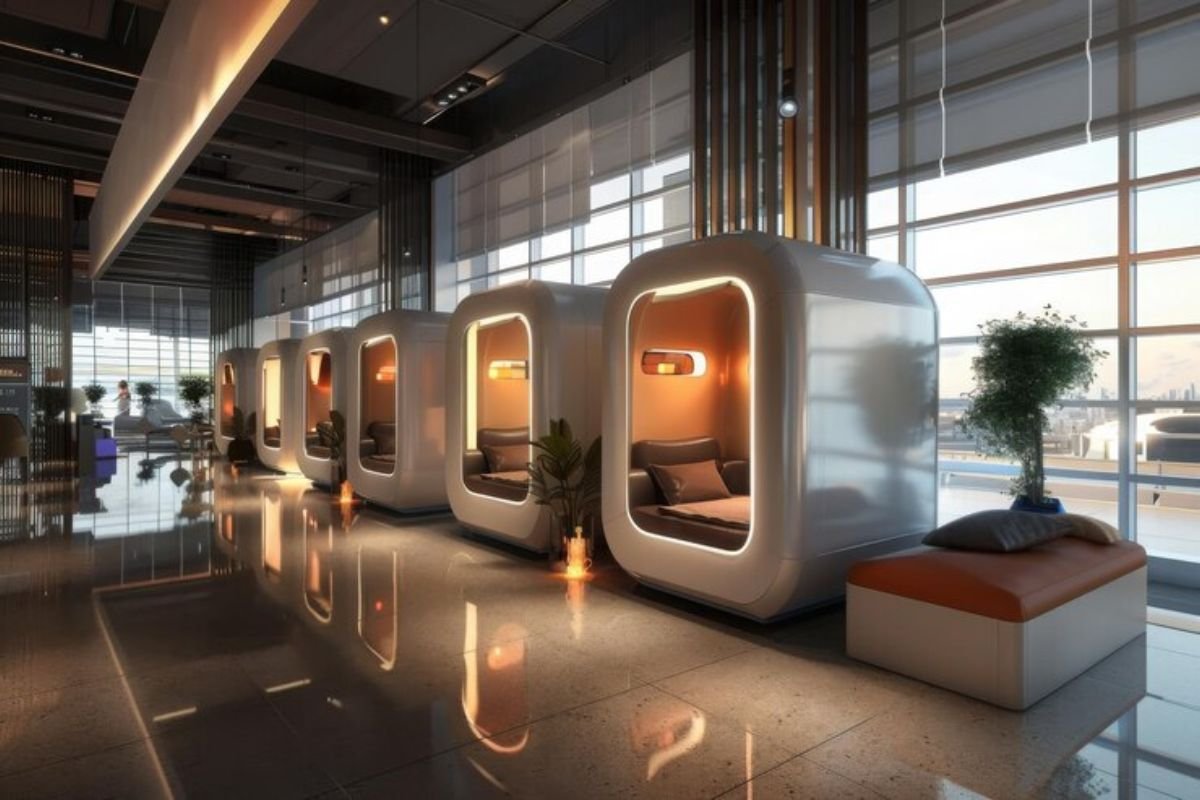 Las Vegas Airport Sleeping Pods