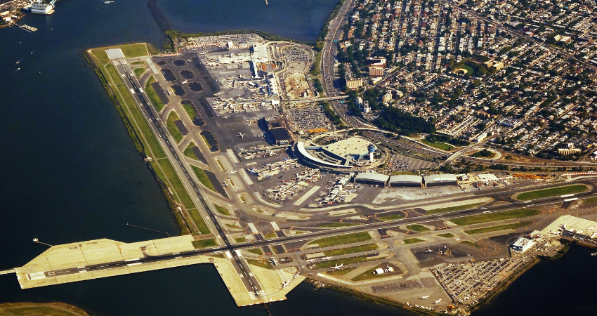 Frontier Airlines LaGuardia office in New York